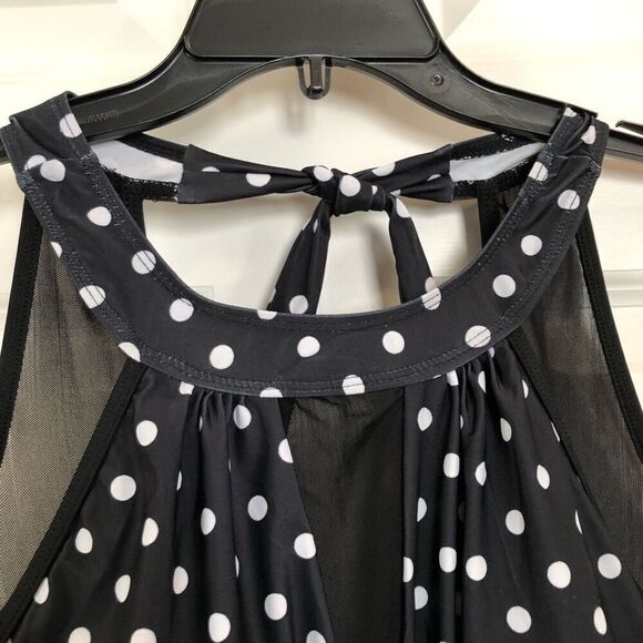 AMAZON - NW0T - L Sz M 1-Piece Tummy Control Halter Swimdress/.Figure Flattering - Picture 5 of 16